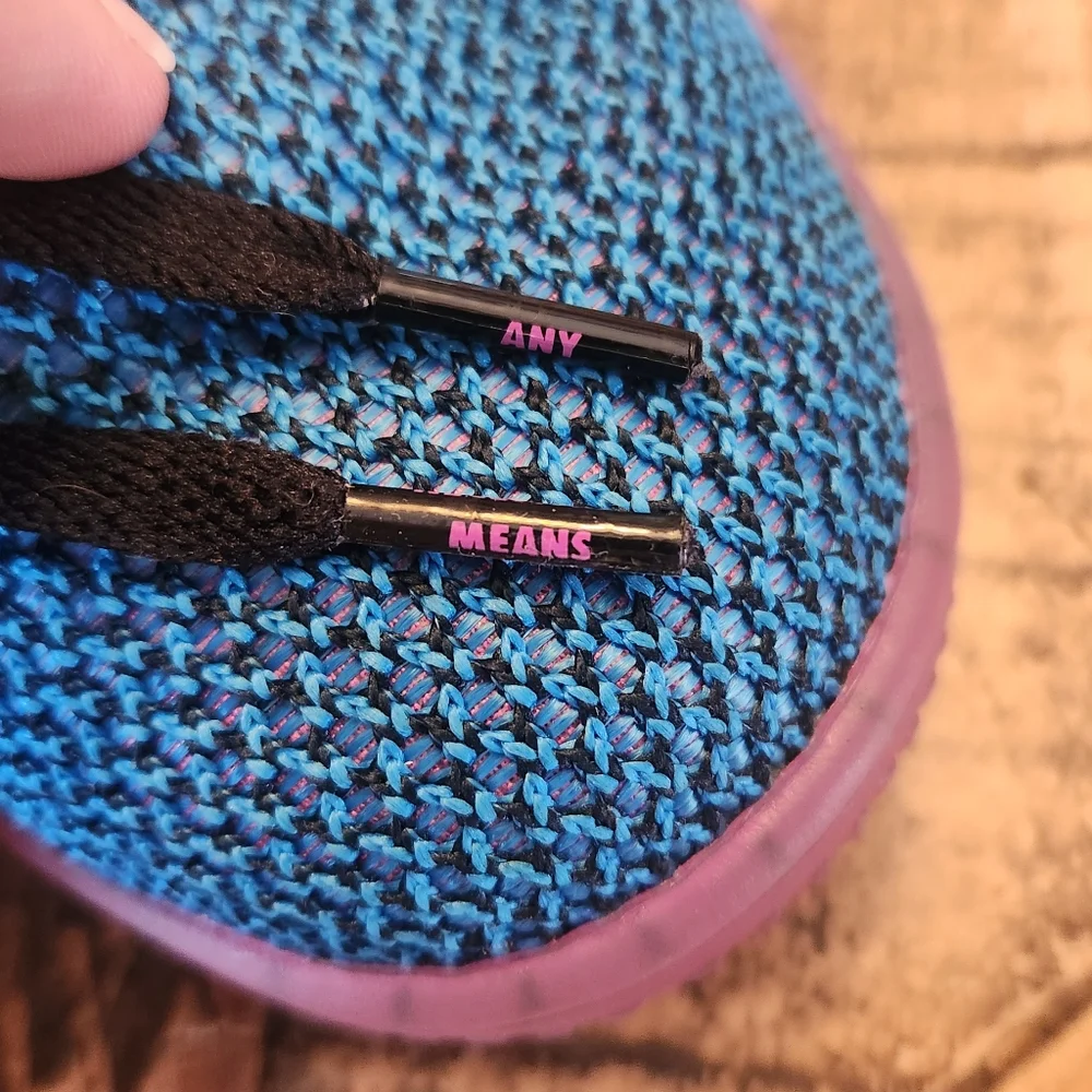 Air Jordan Spike Forty 'Photo Blue' 819952-029 Mens Blue And Pink Nike Air 10 - Picture 15 of 16